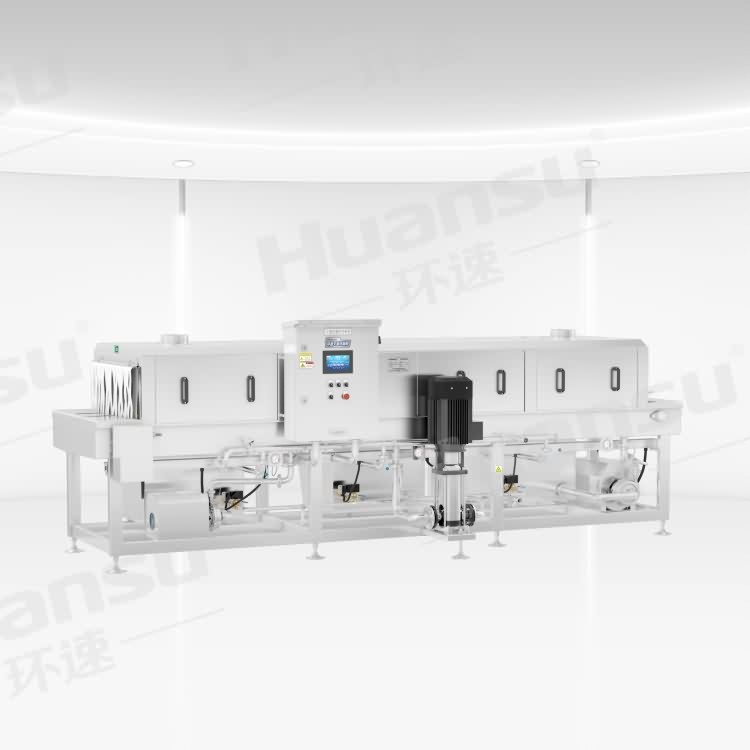 塑料筐清洗機批發(fā)廠家價格 2人可完成900只小時的清洗任務 塑料筐清洗機批發(fā)廠家價格 2人可完成900只小時的清洗任務